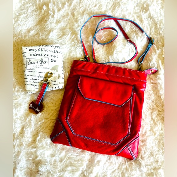 Barr+Barr Handbags - Barr + Barr Red Crossbody Bag